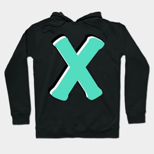 Letter X Hoodie